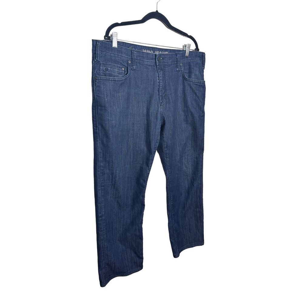Mavi‎ Matt Mid-Rise Straight Leg Dark Wash Denim Jeans 38x32 Men’s
